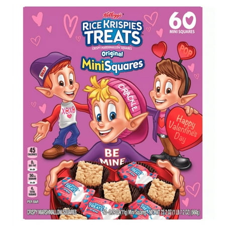 Kellogg's Rice Krispies Treats Valentine Mini-Squares (60 ct.)