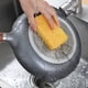 thumbnail image 5 of Esponjas de celulosa comprimidas multiusos, esponjas de limpieza sin arañazos para exfoliar la cara, lavar platos, cocina, baño, manualidades y más, Paquete de 2, 5 of 5