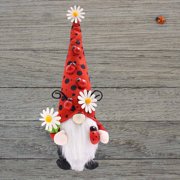 Teissuly Spring Faceless Old Man Faceless Doll Sitting Figure Creative Faceless Old Man Holiday Gift Ornament