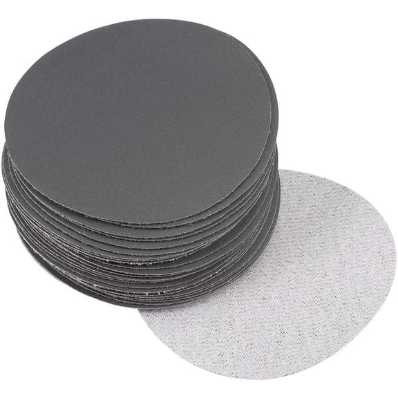 30pcs 3-Inch 800 Grit Wet Dry Sanding Discs, Hook and Loop Silicon Carbide Sandpaper with Electrostatic Planting for Wood, Metal & Automotive Polishing