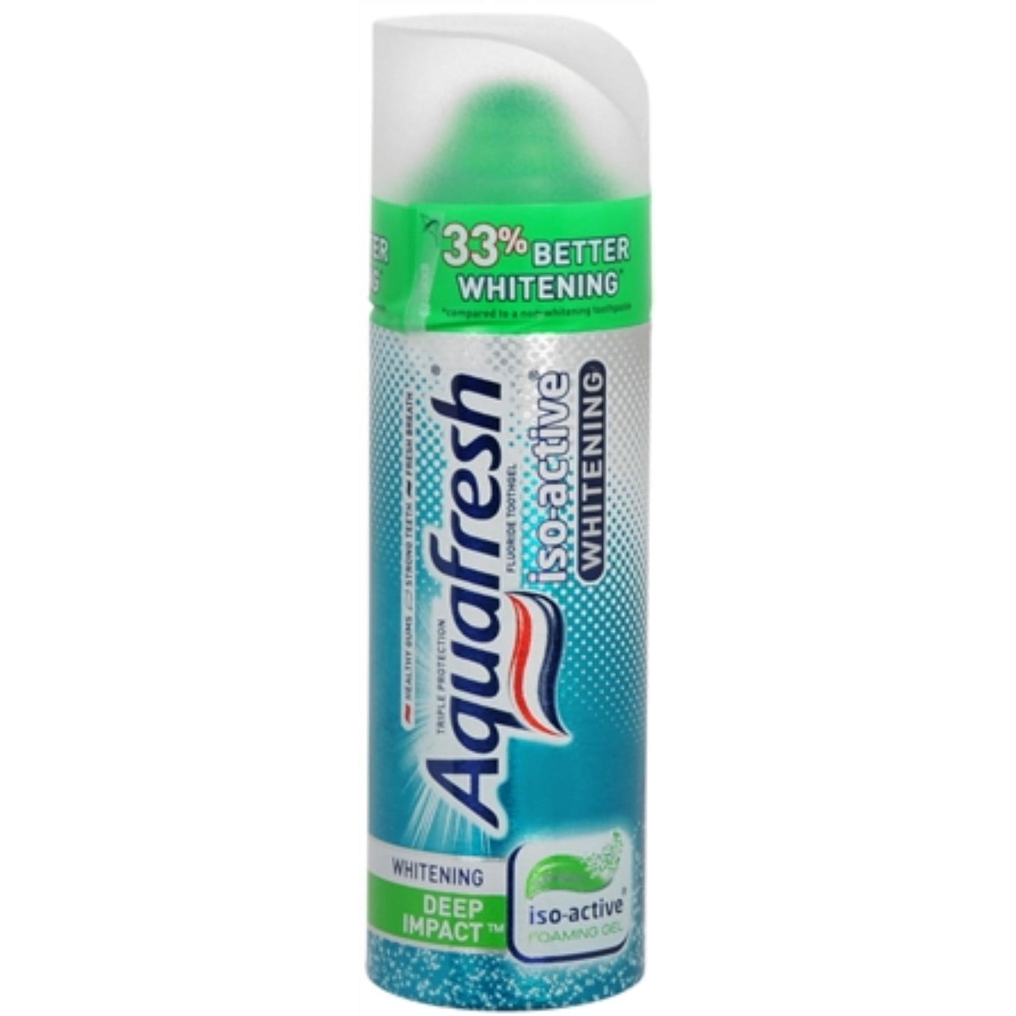 Aquafresh Iso-Active Whitening Deep Impact Toothgel 4.30 oz