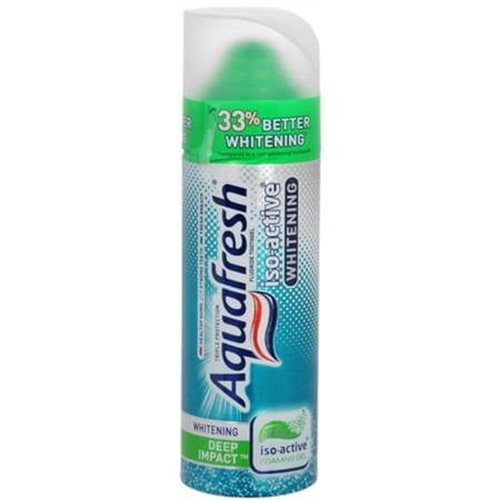 Aquafresh Iso-Active Whitening Deep Impact Toothgel 4.30 oz