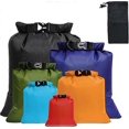 thumbnail image 1 of Waterproof Dry Bag Set 6 Pieces, Lightweight Dry Bag Canoe Bag for Kayaking Rafting Boating Hiking Camping Travel Backpacking, 1 of 5