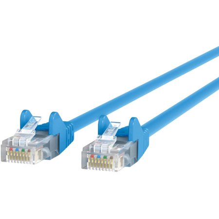 UPC: 0722868352670 | Belkin  BLKA3L9804BLUS  RJ45 Category 6 Snagless Patch Cable  1 Each  Blue