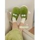 thumbnail image 3 of Pareja encantadora de zapatillas de algodón de cocodrilo para mujer, invierno 2023, nuevas zapatillas de suela gruesa cálidas para bebés, niños y niñas,, 3 of 5