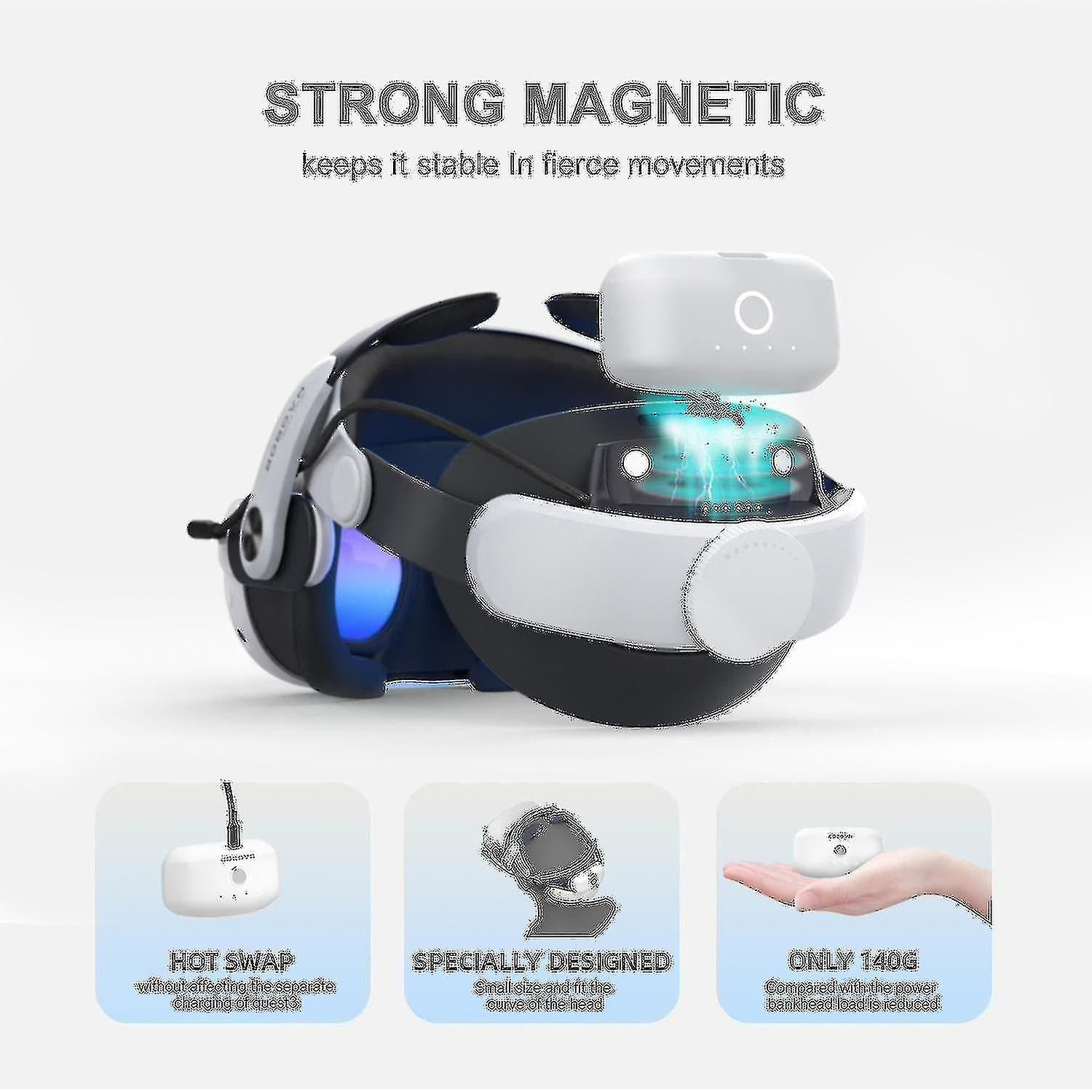 Bobovr M3 Pro For Meta Quest 3 Vr Headset (headband Only