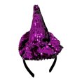 thumbnail image 4 of Fgnfyis Chapeau à Paillettes pour Enfants et Adultes Mini Bandeau Accessoires de Performance de Scène Bijoux de Fête Accessoires pour Cheveux Rouges, 4 of 4