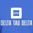 thumbnail image 3 of CafePress - Delta Tau Delta White Stacked Signature T Shirt - Men's Classic Graphic Cotton T-Shirt, 3 of 4