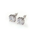 Cerslimo Silver Stud Earrings for Women - S925 Sterling