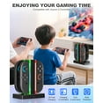 thumbnail image 2 of Daenfyy Switch Controller Charger for Nintendo Switch 2, Charging Dock for Joy-Pads with Charging Indicator, Dock Station for Joy Cons with USB Type-C Charging Cable, 2 of 8