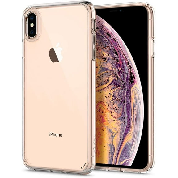 Entronix ShockProof Slim Cell Phone Case for Apple iPhone Xs, Clear