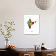 thumbnail image 4 of India Watercolor Map, Unframed Art Print Wall Art by Michael Tompsett Sold by Art.Com, 4 of 4