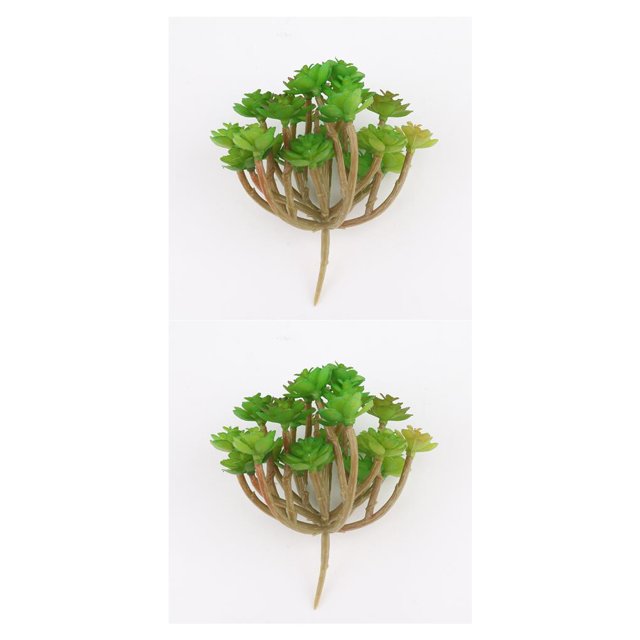 Inteprter 24-head Artificial Flowers Living Room Simulation Table Plants Centerpiece Desk Plastic Fake Reception Floral Decoration Type2 NO2