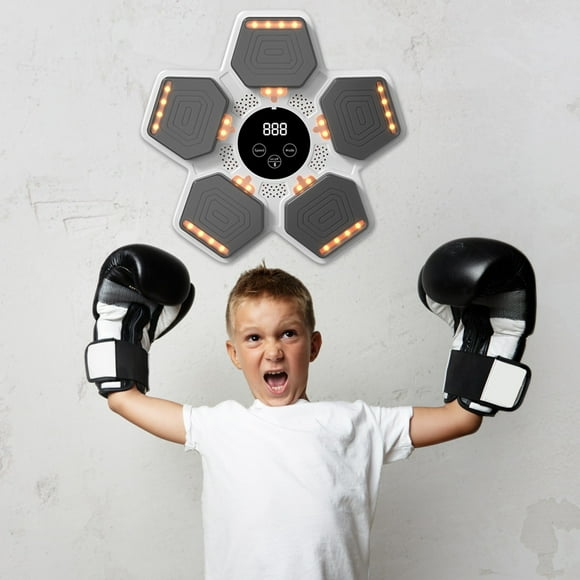 Kids Smart Boxing Machine Musical Punching Bag With Wall For Home Training Dance Mats for Dancers Big