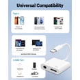 thumbnail image 6 of Apple MFi Certified USB C to 3.5mm Headphone and Charger Adapter for iPhone 15/16/17, 2 in 1 Type C to Aux Jack Dongle Cable Cord with 60W PD Fast Charging for iPad, Macbook Air/ Pro, 6 of 6
