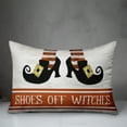 thumbnail image 3 of Creative Products Shoes Off Witches 20 x 14 Spun Poly Pillow, 3 of 3