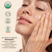 Organic Face Oil - Glowing & Radiant Anti Aging Face Oil in Amber Glass Bottle (1 Bottle)