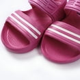 thumbnail image 2 of Mialoley Baby Boys Girl Beach Sandals Striped Candy Color Beach Pool Flat Shoes, 2 of 9