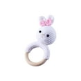 thumbnail image 3 of Agiferg Cartoon Knitting Handmade Crochet Knitting Rattle Ring Suzuki Ring, 3 of 4