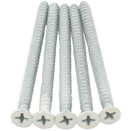 

Door Hinge Screws #9 x 2-3/4 100-Pack White by Stone Harbor Hardware