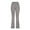 Gray, variant on Women Yoga Pants Yoga Leggings Stretchy Waist Belly Control Workout Trousers Pocket Solid Color Comfortable Tights Slim Fit Outdoor Athletic Jogger Black