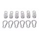 thumbnail image 1 of High quality 6 pieces of 304 stainless steel M20 single pulley block wire rope, 1 of 5