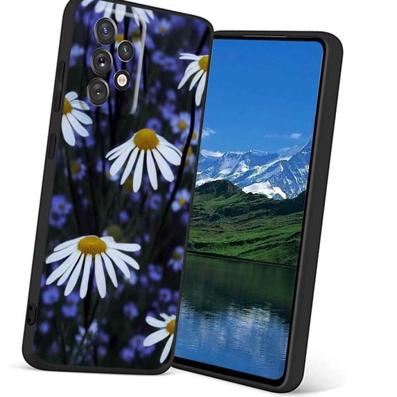 Compatible with Samsung Galaxy A52 5G Phone Case, Chamomile Case Silicone Protective for Teen Girl Boy Case for Samsung Galaxy A52 5G