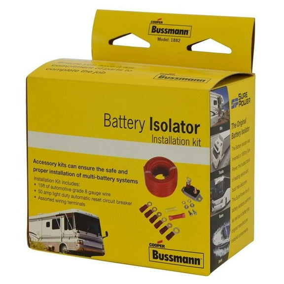 Bussmann  Battery Isolator Installation Kit