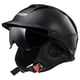 thumbnail image 1 of Casco Medio para Motocicleta LS2 Rebellion Negro Brillante Talla Grande, 1 of 1