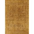 thumbnail image 1 of Ahgly Company Indoor Rectangle Mid-Century Modern DarkOrange Oriental Area Rugs, 5' x 7', 1 of 6