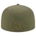 thumbnail image 4 of Men's New Era  Olive Detroit Lions Color Pack A-Frame 59FIFTY Fitted Hat, 4 of 5
