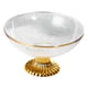 thumbnail image 1 of Cuenco Decorativo con Pedestal Sunnimix Transparente, 1 of 5