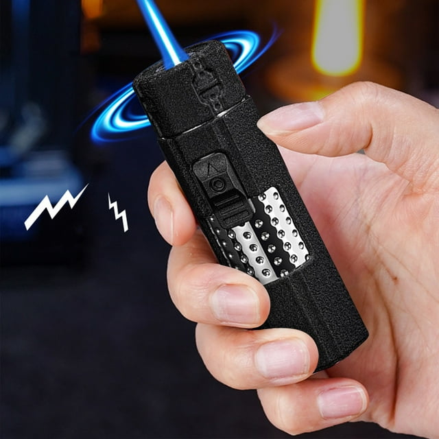 ABPWLY Briquet Rotatif Anti-Stress - Soulagement - Portable Direct - Injection Réutilisable Cool Cadeaux Fêtes du Canada Jeux pour Enfants Jeux Extérieurs