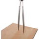 thumbnail image 4 of Compás de punta seca profesional de acero al carbono de 300 mm de diámetro para carpinteros, carpinteros, ebanistas, arquitectos, albañiles, calibre de precisión para marcado industrial, 4 of 5