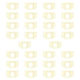 thumbnail image 4 of 30 piezas de puertas de jardín de hadas de madera, decoración de pared para ventanas, sin pintar, madera pintada a mano 8cm, 4 of 8