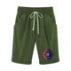 thumbnail image 1 of Pantalones Cortos Casuales para Mujer Día de la Independencia Impreso Elástico de la Cintura, Pantalones Cortos de Verano para Mujeres, 1 of 4