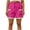 Rose Chaud, variante sur Iyufng Shorts d'Été avec Poche, Décontractés, Amples, Taille Élastique, Cordon de Serrage, Shorts à Volants, Dentelle, Boho, Tenues de Plage et de Vacances, Tendance
