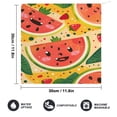 thumbnail image 2 of Cartoon Watermelon Pattern Towels for Bathroom, Kitchen, Gym, Towels, Soft, Highly Absorbent, Hanging Towel with Hanging Eyelet, 2 of 8