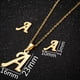 thumbnail image 1 of SMJEL AZ Alfabeto Collar Pequeño Corazón Inicial Collar para Mujeres Niñas Niños Personalizar Joyería 26 Letra Collier Pendientes Tan Jianjun unisex, 1 of 2