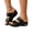 Black, variant on YOUYEDIAN Orthopedic Casual Sandals for Women Slip on Non Slip Arch Support Flat Wedge Sandals Wide Width Beach Slippers 2026 New Soft Orthopedic Shoes (Red)
