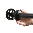 thumbnail image 6 of Bath Bliss Curved Shower Rod in Matte Black, 6 of 8