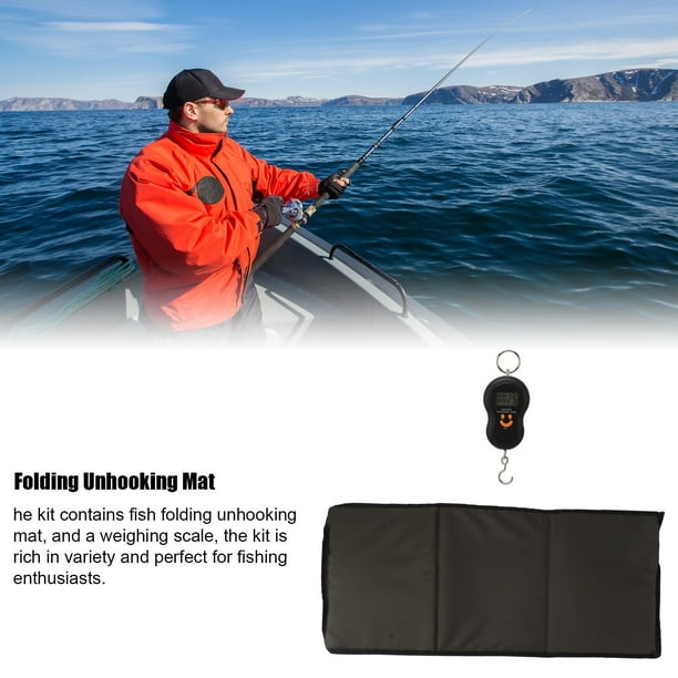 Folding Unhooking Mat, Protective Fishing Unhooking Pad For Outdoor Fishing