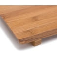 thumbnail image 6 of TJ Global Set of 2 Sashimi Sushi Bamboo Serving Geta Plates - Japanese Style Tableware Bamboo Sushi Board Cutting Tray L10.6" x W7", 6 of 9