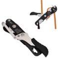 thumbnail image 4 of Manual Climbing Descender,  Flexibility High Toughness 650KG Pull Strength Aluminum Alloy Self Locking Climbing Descender  For, 4 of 8