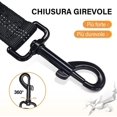 thumbnail image 4 of Cinturón de seguridad para perros, cinturón de seguridad ajustable para perros con diseño reflectante, arnés de nailon para correa de seguridad para perros, color azul cielo, 4 of 5