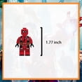 thumbnail image 4 of MiniCraft Anime Warrior Hero Mini Figures – 36PCS Super Block Building Set for Imaginative Play and Birthday Surprises, 4 of 6