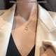 thumbnail image 3 of Sonducket Collar con colgante geométrico de 2 uds., cadenas de clavícula, decoración de moda, joyería para mujer, joyería para citas y fiestas Ropa, zapatos y accesorios Miscelánea Sonducket AP015805-00, 3 of 6