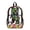 Cartoon Dinosaur Star Print, variant on SEANATIVE Kids Clear Backpack with Front Pocket Adjustable Straps Transparent Clear Bag Girls See Through Travel Stadium School Bags PVC Bookbag, Aztec Ethnic Pattern