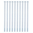 thumbnail image 3 of Half Thread  10 Pcs Half Thread  Fine Thread Carbon Steel Sturdy Lengthened Hex Half Tooth, 3 of 8