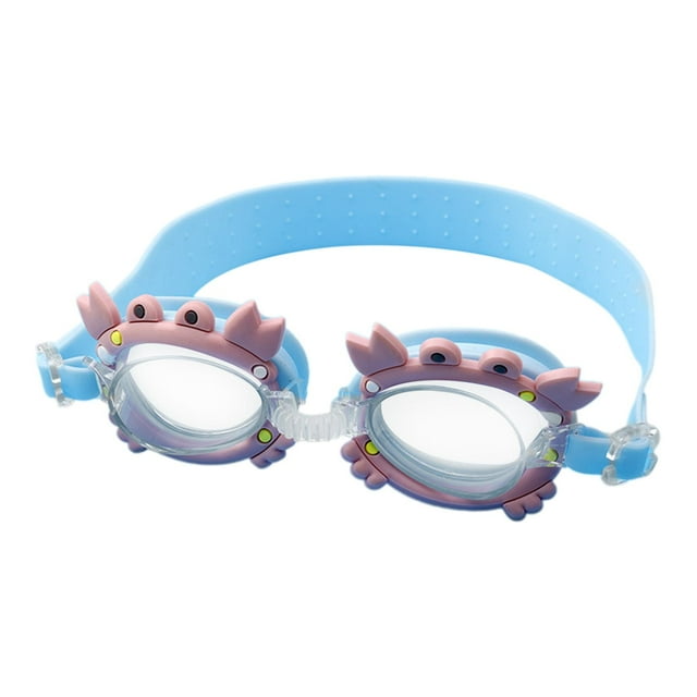koolsoo Cardboard Swimming Goggles Swimming Goggles for Clear Vision No Leaking Swimming Crabs